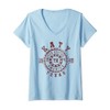 Damen Katy TX | Texas Souvinier Geschenk T-Shirt mit V-Ausschnitt