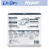 LivDry Hyper 2400 Incontinence Pads 18 Count Comfortable Leak Proof