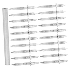 OSALADI 101pcs Double- Seamless Nails Non-Marking Skirting Thread Screws Effortless Installation with Nail-Specific Sleeve Tool Versatile for Various Wall Materials