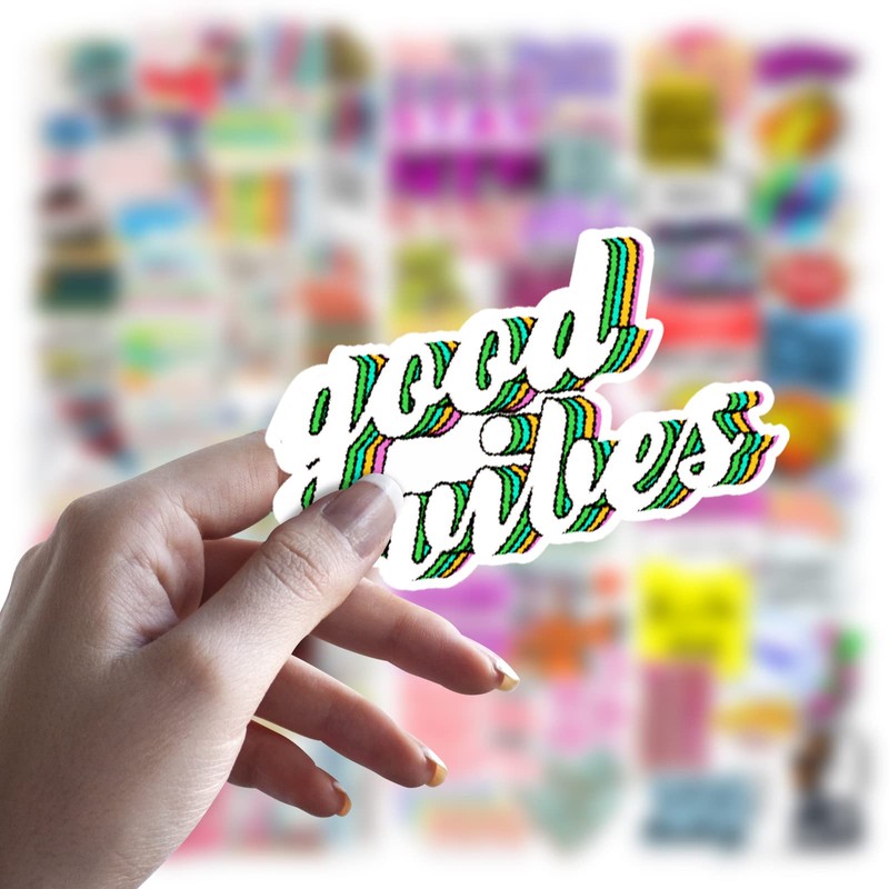 Reading Stickers 100 Pcs Books Sticker Pack for Dream Inspirational
