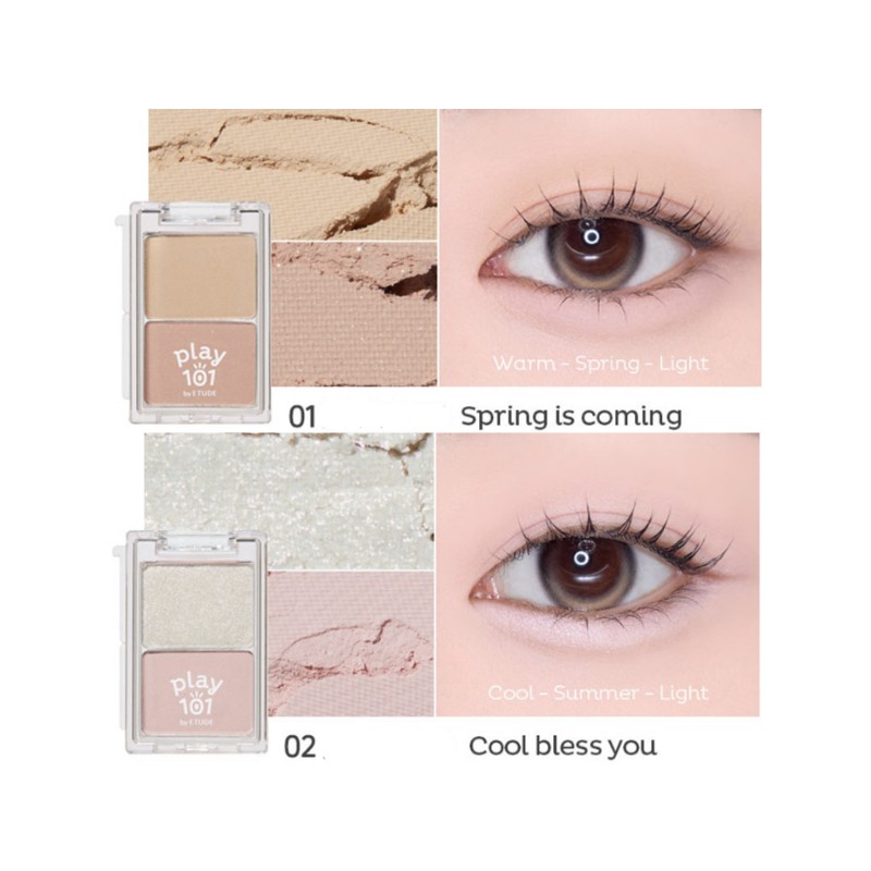 ETUDE Play 101 By Etude Dual Eye Piece 1.2g, Color:01