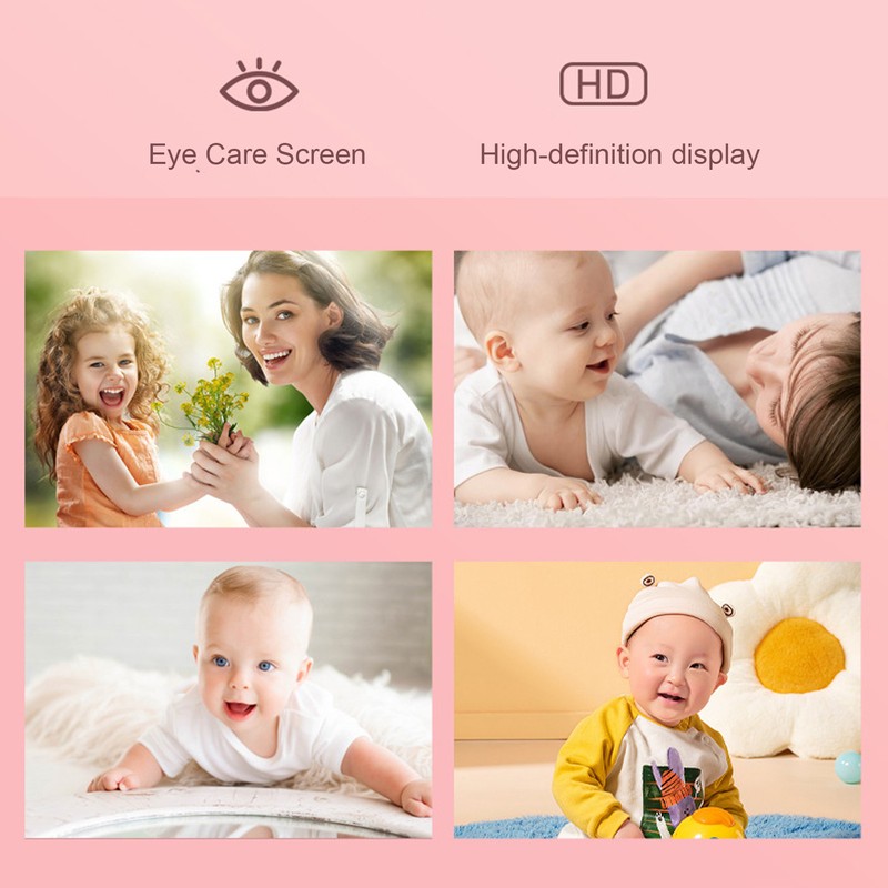 Kids Digital Camera Dual Lens 40MP Video Camera with 8X