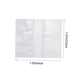 TEHAUX 1500piezas Película Termorretráctil Pvc Transparente Para Envoltura y Sellado De Frascos Resistente y Para Embalaje De Productos Electrónicos y Capacitadores