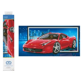 DIAMOND DOTZ Kits - Vroom!!, Partial Drill, Round Dotz, Diamond Painting Kits, Diamond Art Kits for Adults, Diamond Painting Boys, Diamond Art, Kits, Boy Diamond Art, Diamond Art Car,