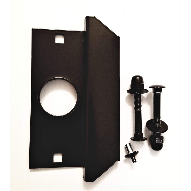 Steel Latch Guard Plate for Out-Swinging Doors | Commercial Door
