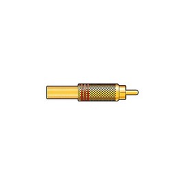 yourspares Gold plated RCA plug, Black
