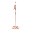 10pcs Table Number Holder Spiral Base Mermaid Shaped Wedding Table