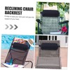 Levemolo Removable Beach Chair Headrest Pillow Support for Outdoor Chairs