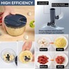 Onion Cutter Manual 500 ml Onion Chopper with Pulley Easy
