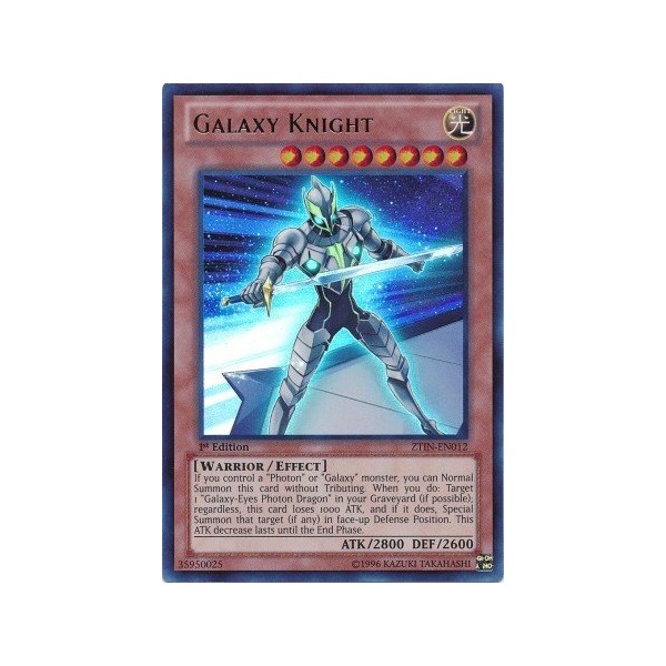 Yu-Gi-Oh! - Galaxy Knight (ZTIN-EN012) - 2013 Zexal Collection Tin