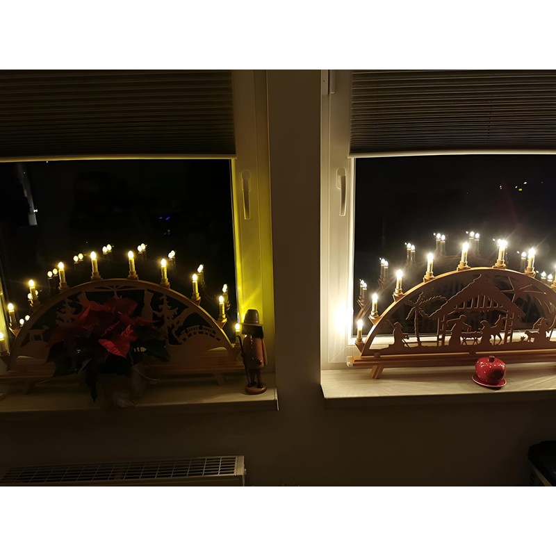 GutReise 20pcs AC E10 23V 3W 2700K Replacement Light Bulbs