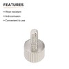 DTGN M3x8mm(DXL) Knurled Phillips Thumb Screws - 10Pack - Good
