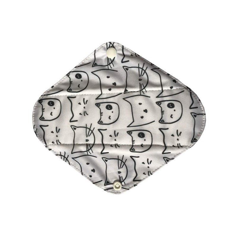 MUMBABY Panty Liners 20.5cm Charcoal Bamboo for Mum Reusable Sanitary