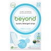 Beyond Laundry Detergent Strips [32 strips] - Free & Clear