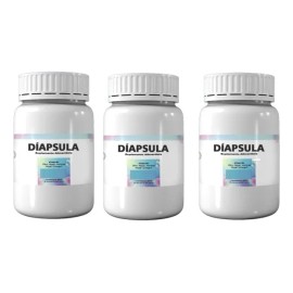 Diapsula Reduce Los Niveles De Azucar 30caps 3 Pack Sabor Sin Sabor