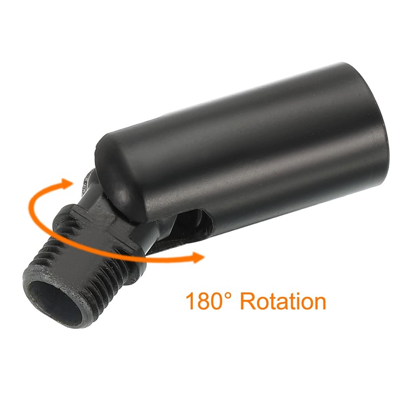 PATIKIL Sloped Ceiling Light Adapter, 3 Pack 180 Degree M10