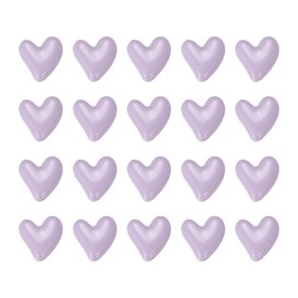 PATIKIL Fridge Magnets, 22 Pcs Love Heart Decorative Magnets Cute Refrigerator Magnets Decorative Magnetic Stickers for Home Kitchen Whiteboard Cabinet Locker, Purple