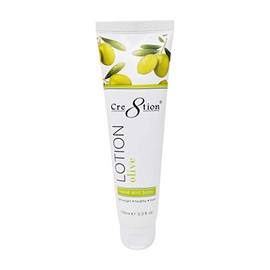 Cre8tion Premium Hand and Body Lotion, Made in Korea (Olive)