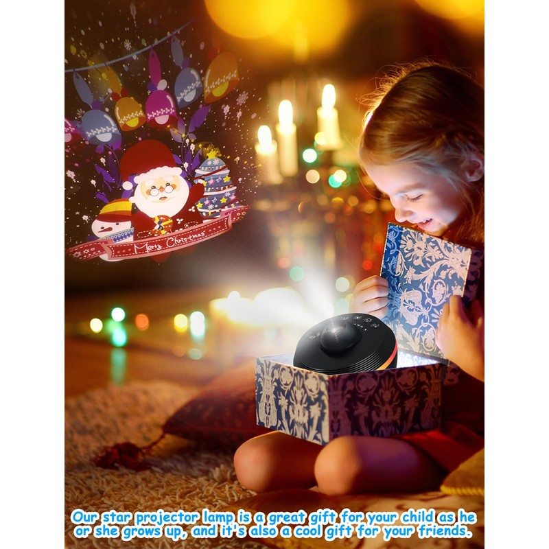 Star Projector - Galaxy Projector Dynamic Meteor & RGBCW Dynamic