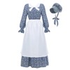 CR ROLECOS Colonial Prairie Dress Women Floral Amish Dresses Pilgrim