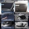 Windshield Sun Shade Umbrella for 2016-2026 Volvo XC90 Accessories: Custom