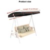 Outdoor Swing Canopy Replacement Top Cover, Universal Patio Swing Covers