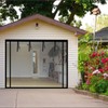wohomzy 9x7 Ft Garage Magnetic Screen Doors for 1 Car