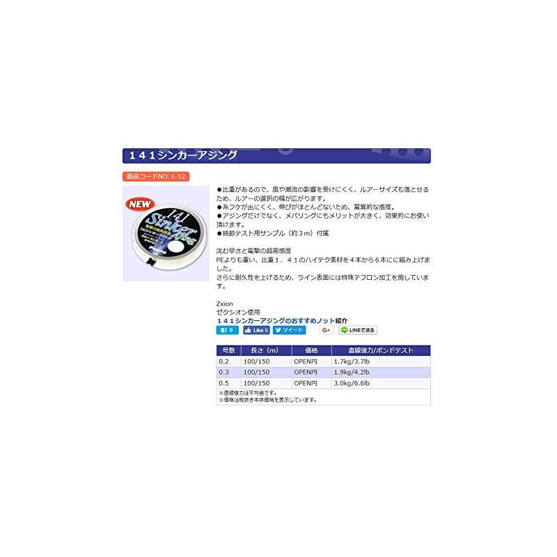 Fujino (huzino) Line 141 sinka-azingu 150 m Dark Gray L