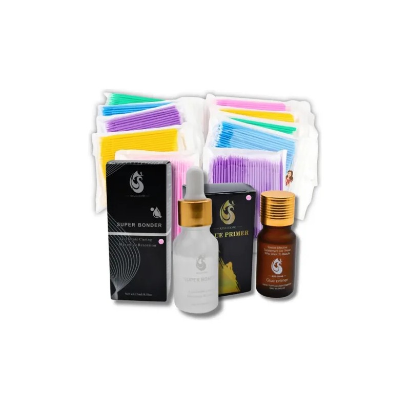 Super Bonder Primer Kiss Gratis Microbrush Para Pestañas
