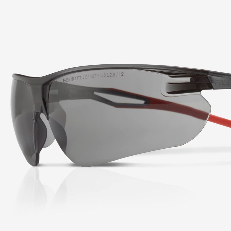 Riley Eyewear Ligera Work Safety Sports Style Sunglasses (Grey)