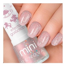 Renova Esmaltes para Uñas Mini duo Luna y Brillo cada uno 7.7ml                                                                                       