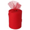Bobina de tul rojo de 6 pulgadas x 100 yardas