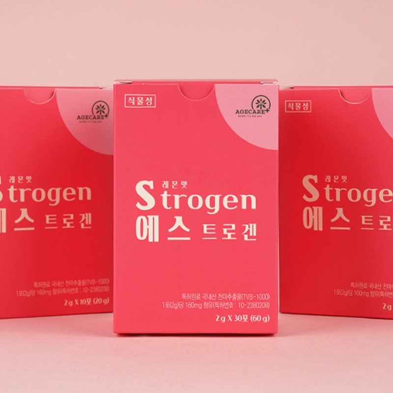 Menopausal female hormone supplements Estrogen Vegetable Strogen 1 month /