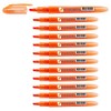 CROWN H-500 Highlighter Pens Chisel Tip Slim Highlighters - Pack