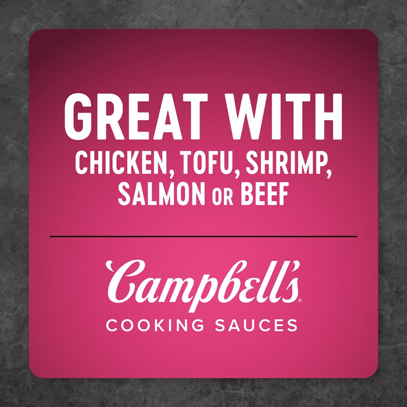 Campbell's Cooking Sauces, Sesame Garlic, 11 Oz Pouch (Pack of