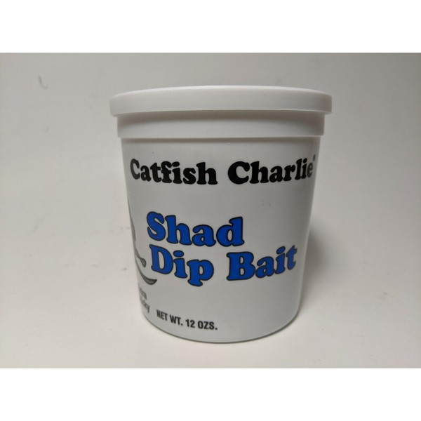 Catfish Charlie Extra-Sticky Shad Dip Bait 12 oz.