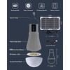 ZGAYERA Solar Rechargeable Light Bulbs Indoor，Chicken Coop Light, Camping Accessories,
