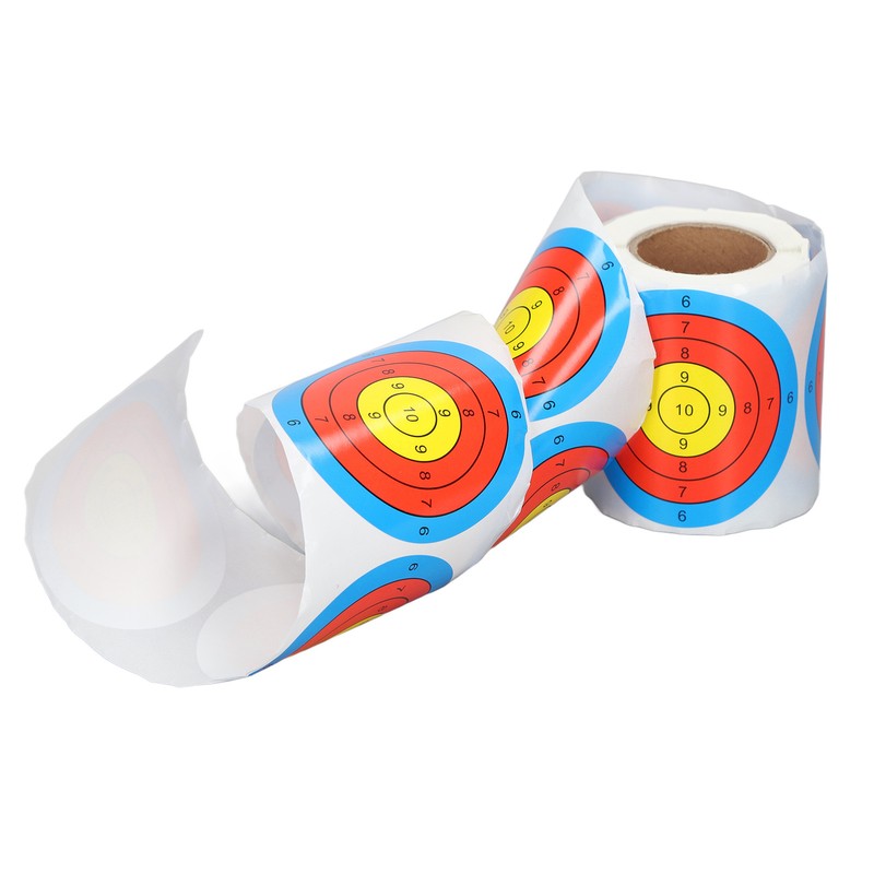 3 Inches Self Adhesive Target Stickers 200 Sheets Shooting Splatter