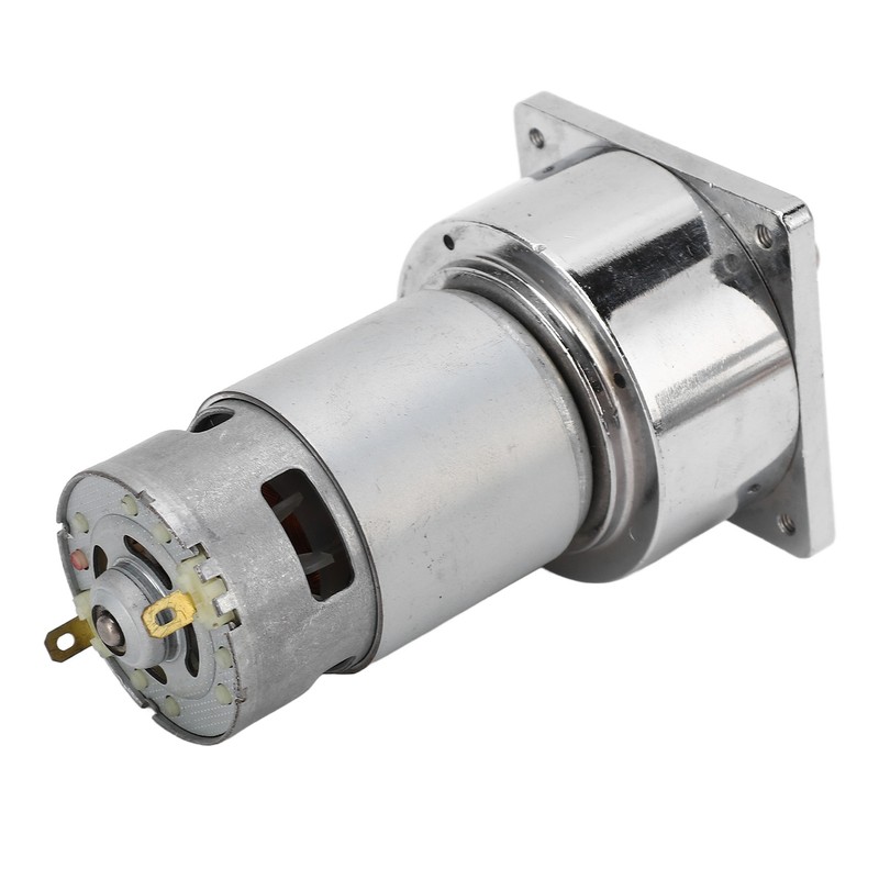 DC Geared Motor Self Locking Aluminum Alloy Shell Brass Coil