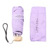 6 Ribs Umbrella Sun Protection UPF50 Impact Cloth Portable Folding