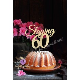 Slaying 60 Decoración para tarta