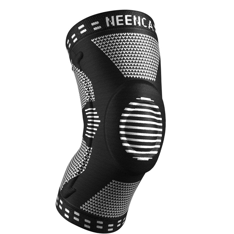 NEENCA 膝サポーター バレーボール ニーパッド 膝安定 スポーツ用 バドミントン/ランニング/バスケ/サッカー 左右兼用 衝撃 サイドバネ