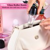 LQMBABY 50ML Round Glass Empty Roller Bottles for Essential Oils,