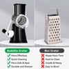 Rotary Cheese Grater Vegetable Shredder with Handle Round Kitchen Mandoline