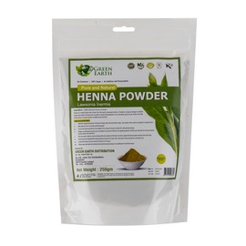 Green Earth Pure Henna Powder 250gm (Expiry Dec 2026)