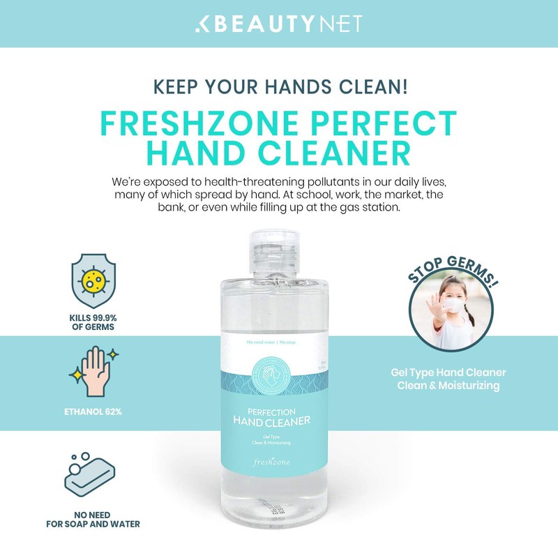 Perfect Hand Cleaner (Gel Sanitizer) - 300ml [Pack of 2]