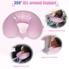 SAIREIDER SAIREIDER Travel Neck Pillow 100% Pure Memory Foam Airplane