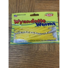 Fishers Of Men WDWSP-20P Wyandotte 4" Worms School Bus 1ea 20pk-New-SHIPS N 24HR
