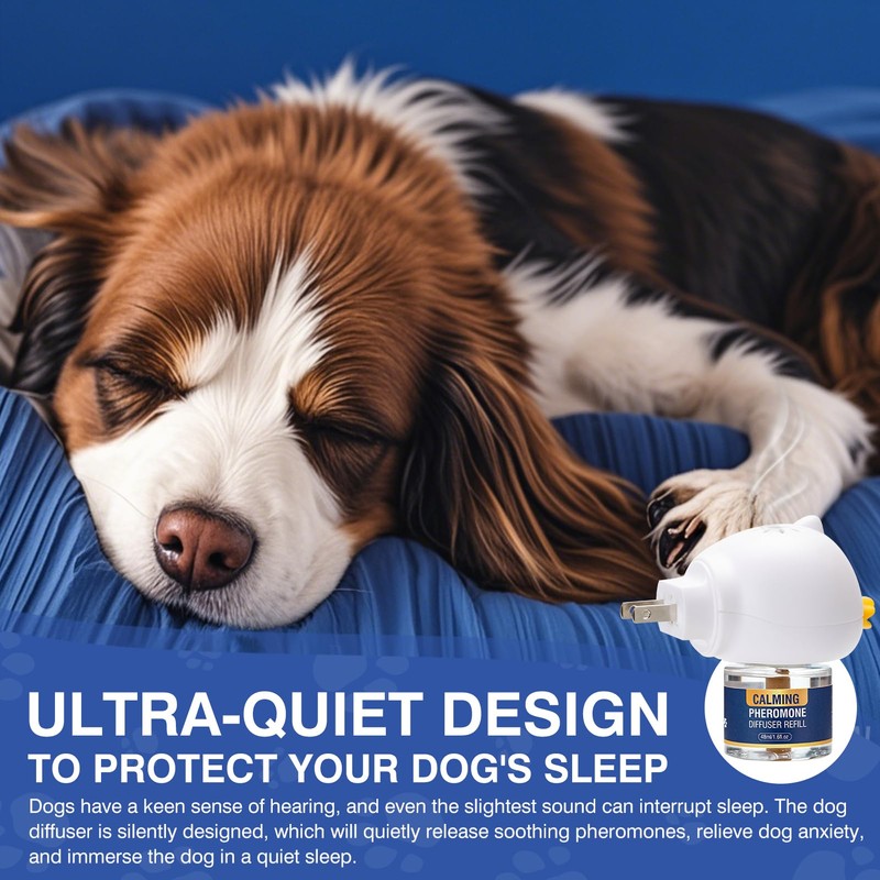 LKBHGF Dog Pheromone Calming Diffuser 4 in 1 Appeasing Pet