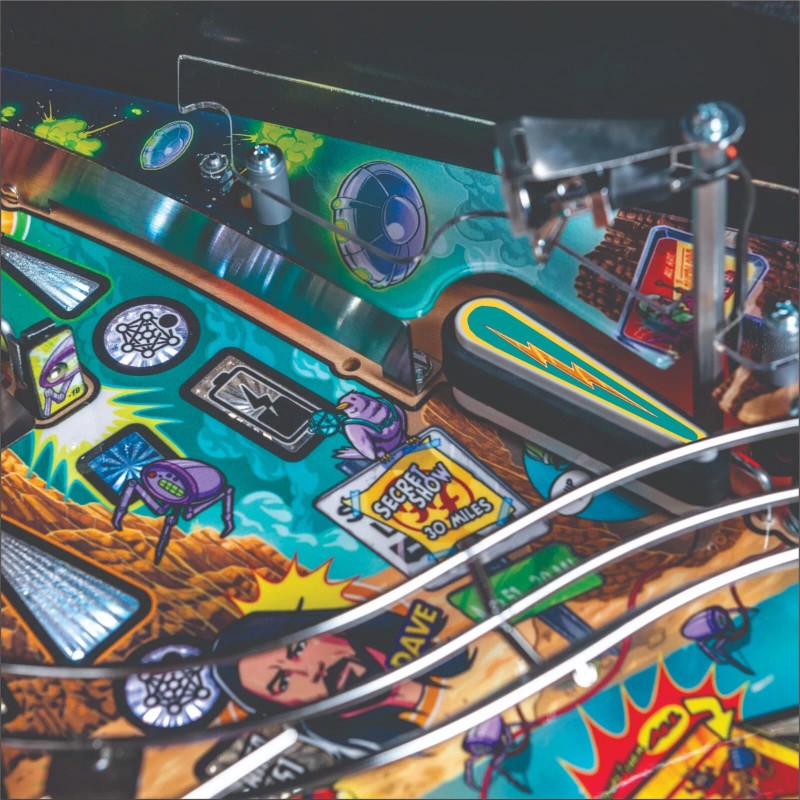 ULEKstore Lightning Flipper Bat Topper MODs for Foo Fighters Pinball